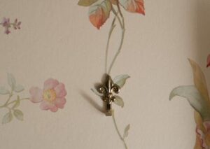 Flowers & Plants - A delicate floral wallpaper with a decorative ke #10388443