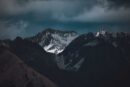 Mountain Landscapes - A breathtaking view of snow-capped mountain peak #12310955