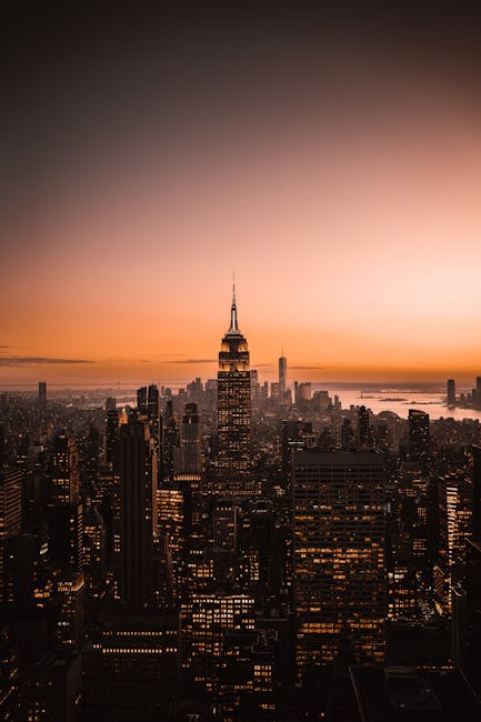 City Architecture - A breathtaking view of New York City's skyline a #15447422