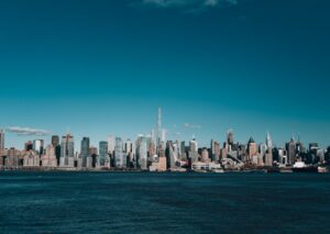 City Architecture - Stunning view of the New York City skyline with #28909155