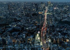 City Architecture - A captivating aerial view of Tokyo's skyline at #31416362