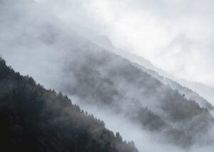 Mountain Landscapes - A breathtaking misty morning in the Pyrenees, sh #33742547